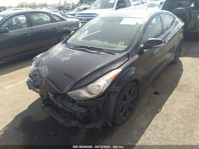 2013 HYUNDAI ELANTRA LIMITED PZEV VIN: 5NPDH4AE3DH431940