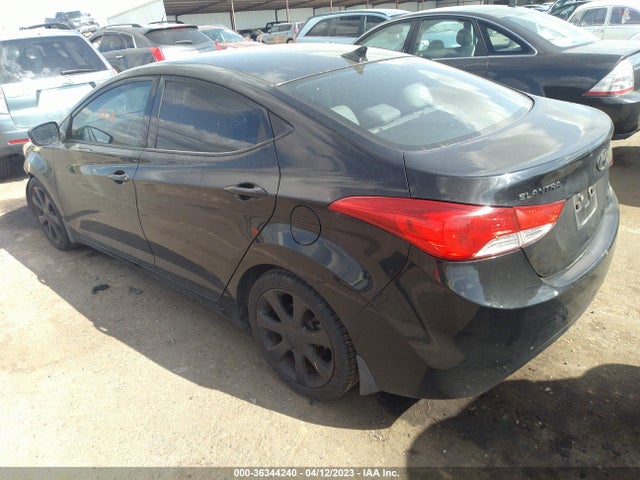 2013 HYUNDAI ELANTRA LIMITED PZEV VIN: 5NPDH4AE3DH431940
