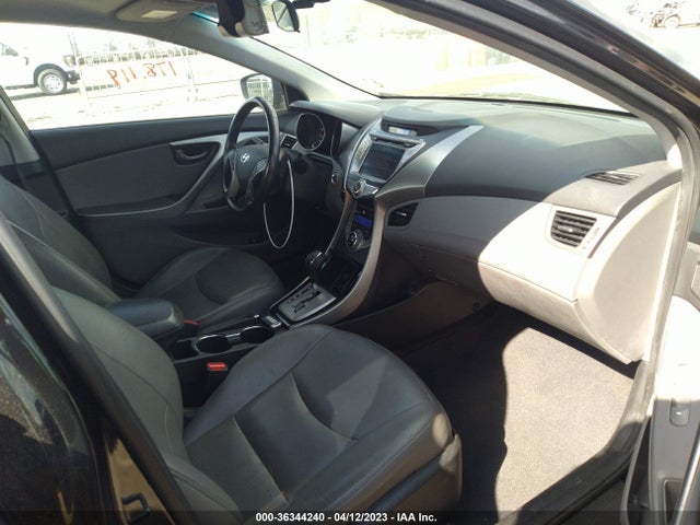 2013 HYUNDAI ELANTRA LIMITED PZEV VIN: 5NPDH4AE3DH431940