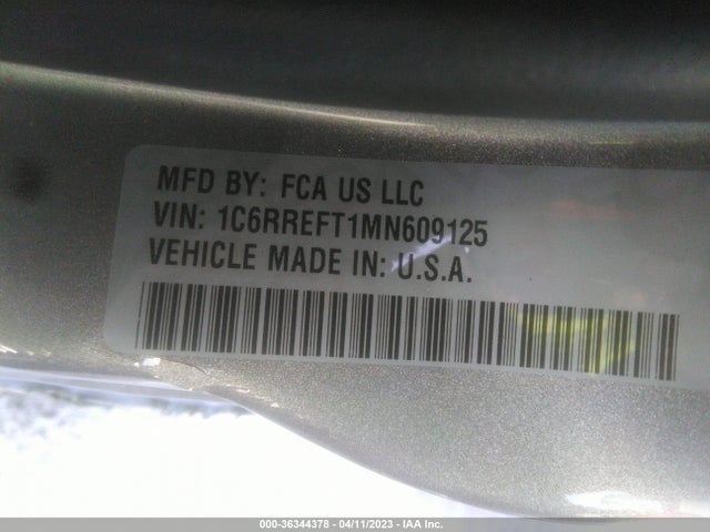 RAM 1500 Big Horn 2021 1C6RREFT1MN609125 Image 11