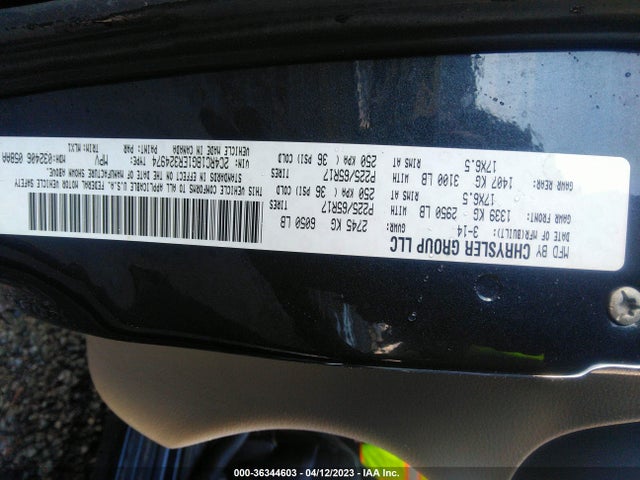 2C4RC1BG1ER324974 Chrysler Town & Country Touring
