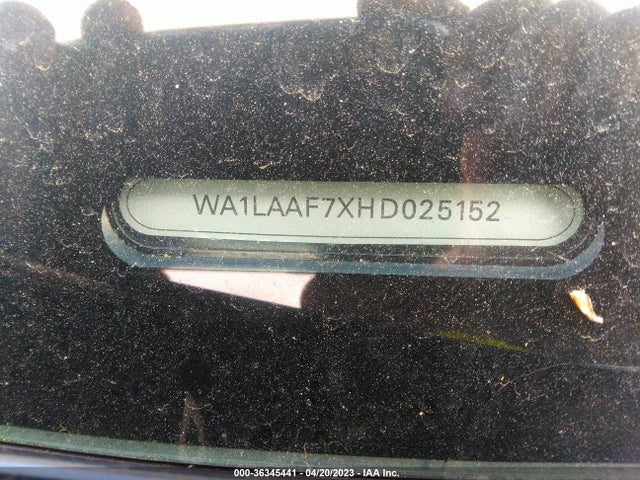 WA1LAAF7XHD025152 Audi Q7 Premium Plus
