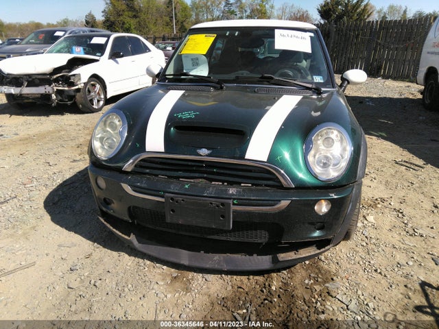2006 MINI COOPER HARDTOP S VIN: WMWRE335X6TL18925