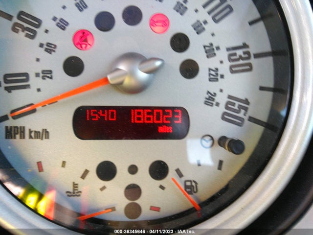 2006 MINI COOPER HARDTOP S VIN: WMWRE335X6TL18925