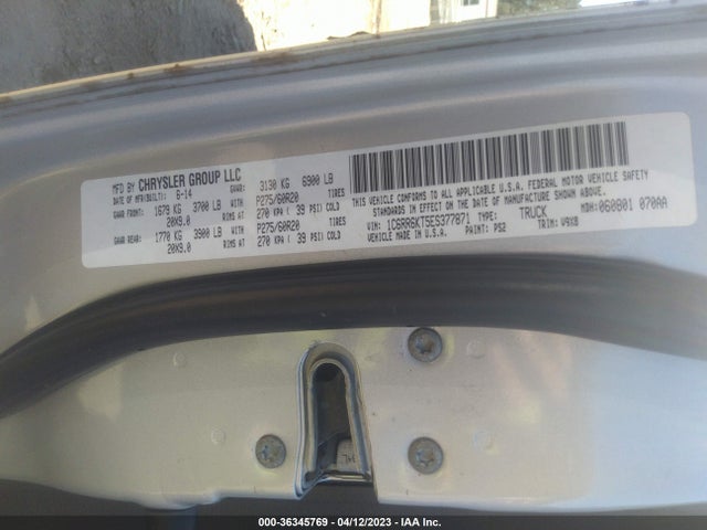 RAM 1500 Express 2014 1C6RR6KT5ES377871 Image 10