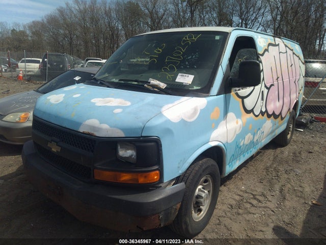 2008 CHEVROLET EXPRESS CARGO VAN VIN: 1GCGG25CX81107684