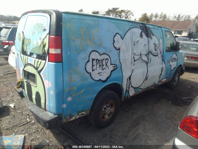 2008 CHEVROLET EXPRESS CARGO VAN VIN: 1GCGG25CX81107684