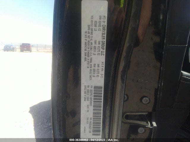 2011 DODGE CHARGER RT MAX VIN: 2B3CM5CT4BH549043