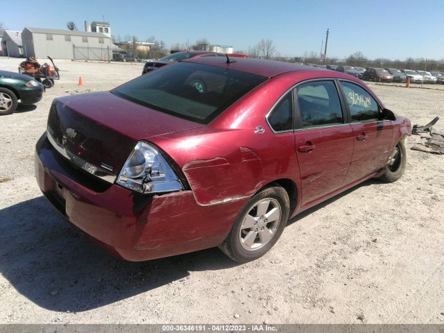 2008 CHEVROLET IMPALA LT VIN: 2G1WT58K881323516