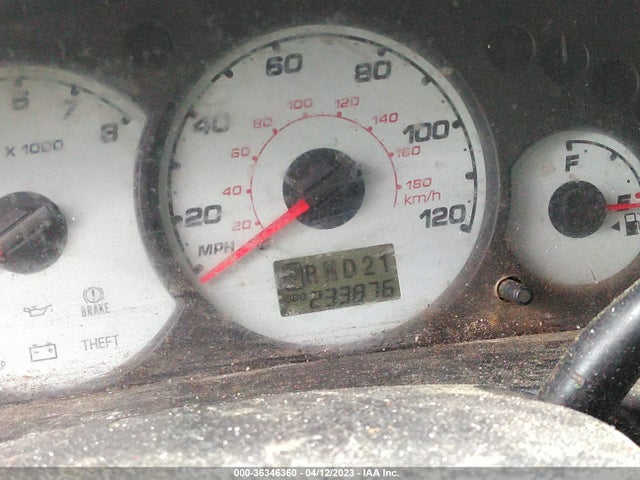 2003 FORD ESCAPE LIMITED VIN: 1FMCU04143KA92352