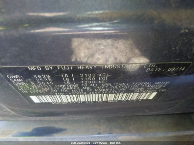 4S3BNEJ69F3020572 Subaru Legacy 3.6r Limited