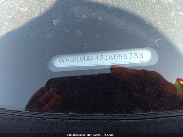 WAUKMAF42JA095733 Audi A4 Premium/tech Premium