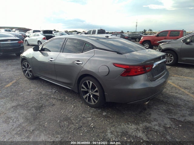 2016 NISSAN MAXIMA 3.5 PLATINUM VIN: 1N4AA6AP0GC381833