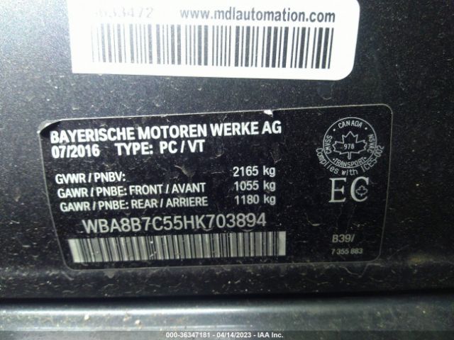 WBA8B7C55HK703894 BMW 3 Series 340i Xdrive