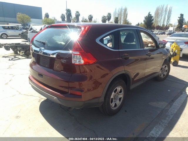 2015 HONDA CR-V LX VIN: 3CZRM3H34FG705068