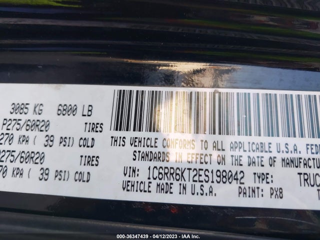 RAM 1500 Express 2014 1C6RR6KT2ES198042 Image 11