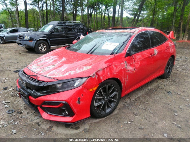 2020 HONDA CIVIC HATCHBACK EX-L VIN: SHHFK7H82LU216539
