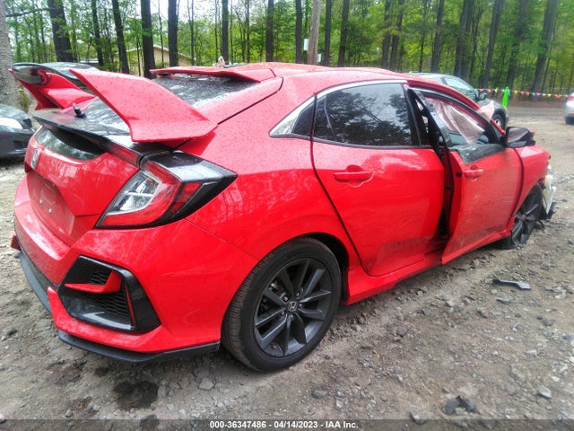 2020 HONDA CIVIC HATCHBACK EX-L VIN: SHHFK7H82LU216539