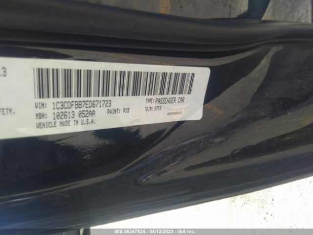 1C3CDFBB7ED671723 Dodge DART SXT