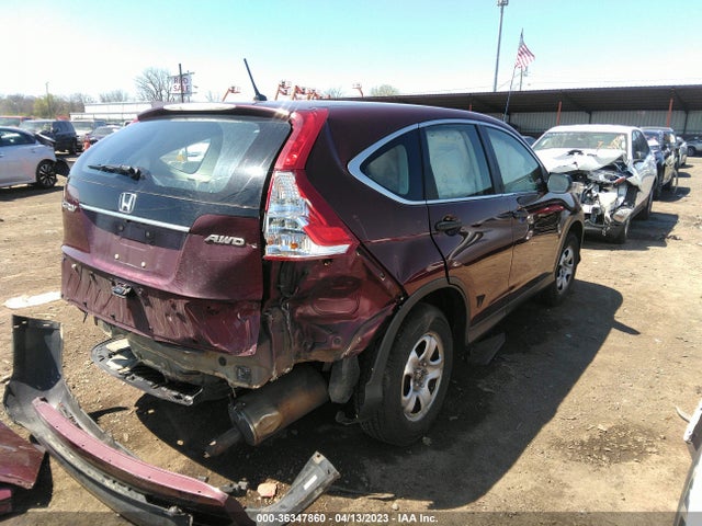 Honda CR-V LX 2014 5J6RM4H38EL092024 Image 4