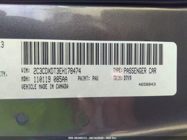Dodge Charger Rt 2014 2C3CDXDT3EH178474 Image 9