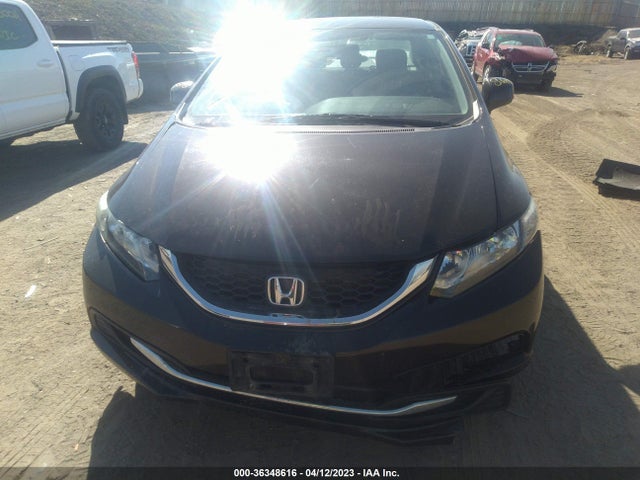 2013 HONDA CIVIC SDN LX VIN: 19XFB2F58DE028497