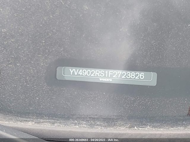 YV4902RS1F2723826 Volvo Xc60 T6 R-design Platinum