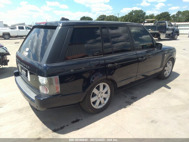 2008 LAND ROVER RANGE ROVER HSE VIN: SALME15408A271613