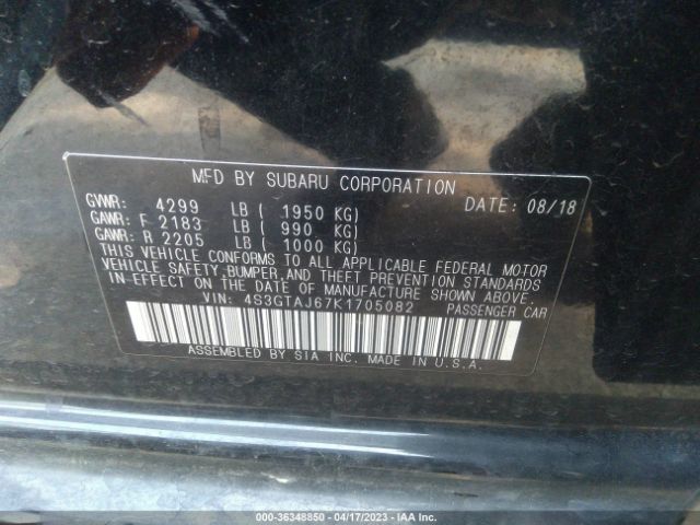 4S3GTAJ67K1705082 Subaru Impreza Sport