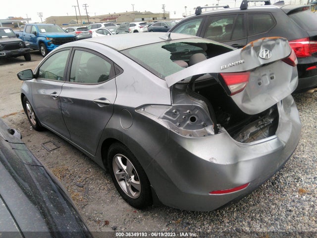 Hyundai ELANTRA SE 2015 5NPDH4AE3FH609784 Image 3