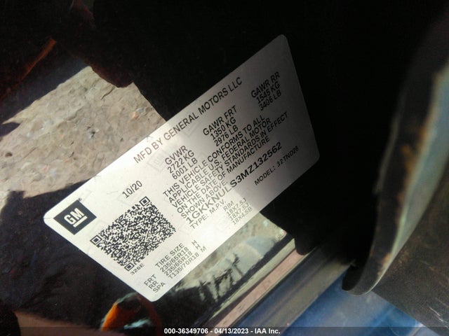 GMC ACADIA SLT 2021 1GKKNULS3MZ132562 Image 9