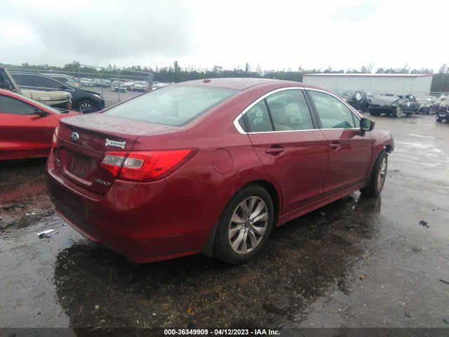 2015 SUBARU LEGACY 2.5I PREMIUM VIN: 4S3BNBC61F3055554