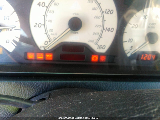 1999 MERCEDES-BENZ C CLASS VIN: WDBHA29G0XA720686
