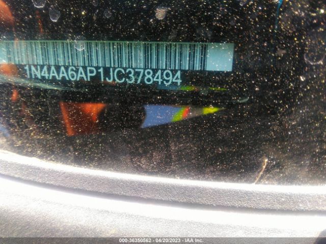 1N4AA6AP1JC378494 Nissan MAXIMA SV