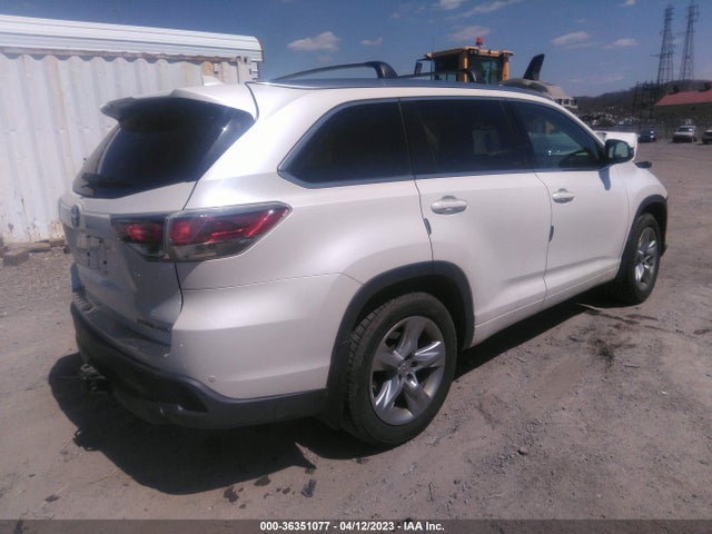 2015 TOYOTA HIGHLANDER LIMITED VIN: 5TDDKRFH6FS215076