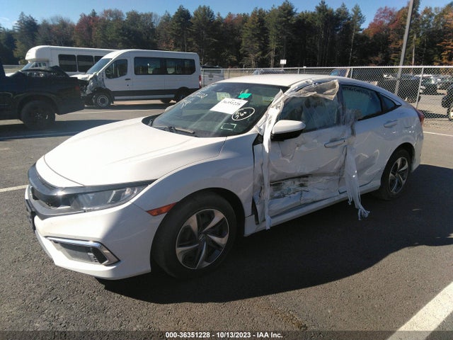 Honda Civic Lx 2020 2HGFC2F6XLH547593 Image 2