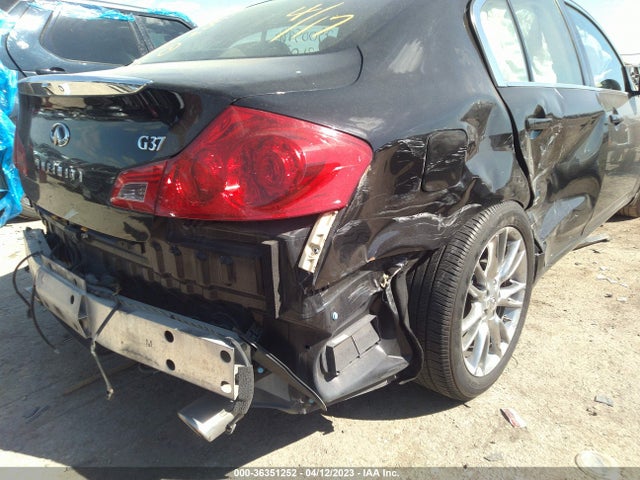 2013 INFINITI G37 SEDAN JOURNEY VIN: JN1CV6AP5DM717928