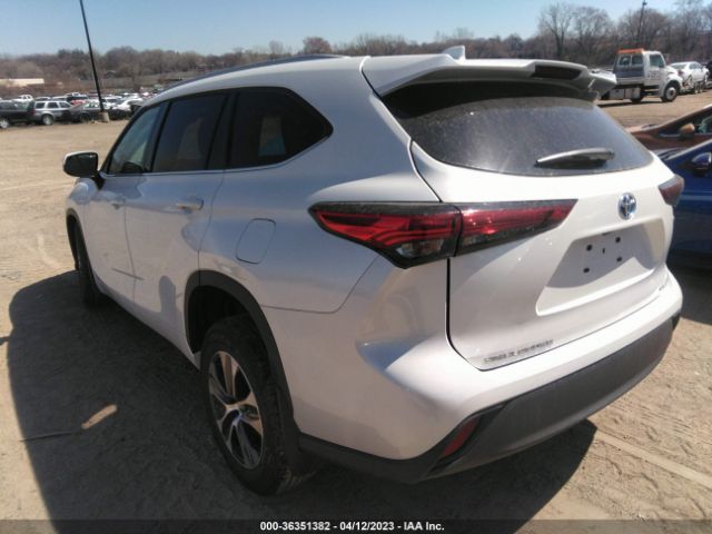Toyota HIGHLANDER HYBRID 2022 5TDGBRCH7NS558155 Image 3