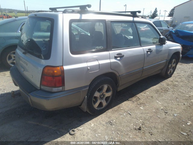 2000 SUBARU FORESTER S VIN: JF1SF6557YH702060