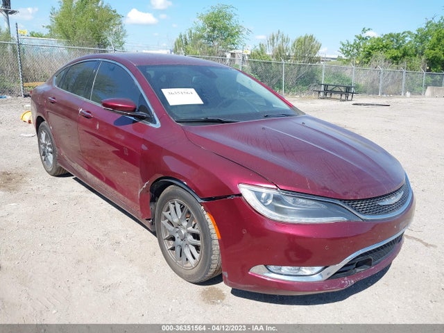 Chrysler 200 C 2015 1C3CCCEG6FN617933 Image 1