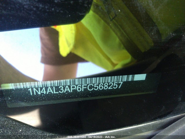 Nissan Altima 2.5 S 2015 1N4AL3AP6FC568257 Image 10