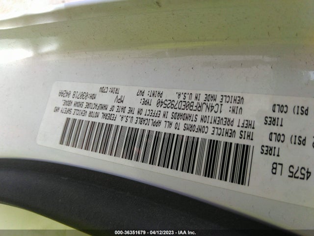 1C4NJRFB0ED792540 Jeep Patriot Latitude