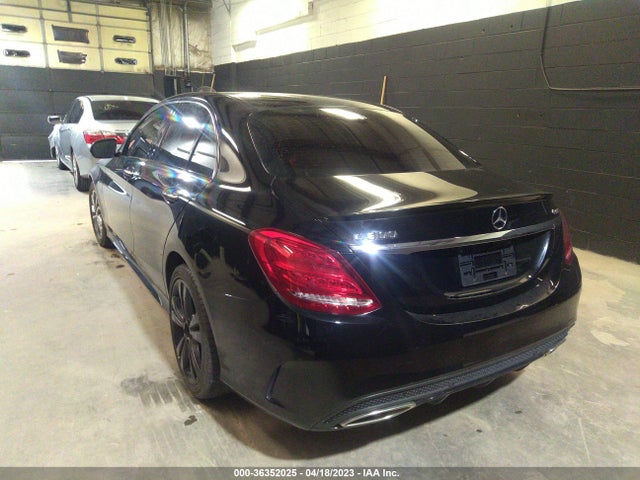 36352025 :رقم المزاد ، 55SWF4KB3GU099213 vin ، 2016 Mercedes-benz C 300 Sport 4matic/luxury 4matic/4matic مزاد بيع