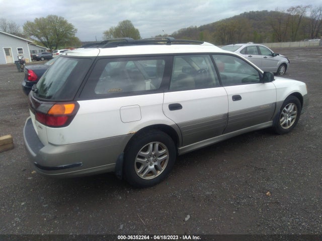 2001 SUBARU LEGACY WAGON OUTBACK EQUIP VIN: 4S3BH675617609771