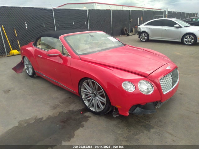 2014 Bentley Continental GTC, VIN: SCBGC3ZA2EC041077