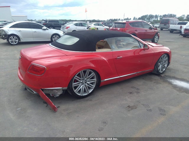 2014 Bentley Continental GTC, VIN: SCBGC3ZA2EC041077