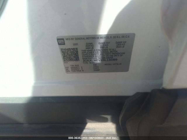 3GKALMEVXNL130499 GMC Terrain Sle