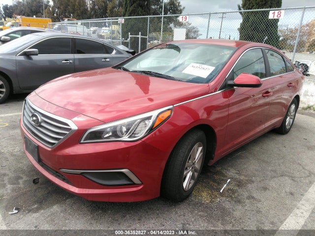 Hyundai Sonata 2.4l 2017 5NPE24AF1HH514416 Image 2