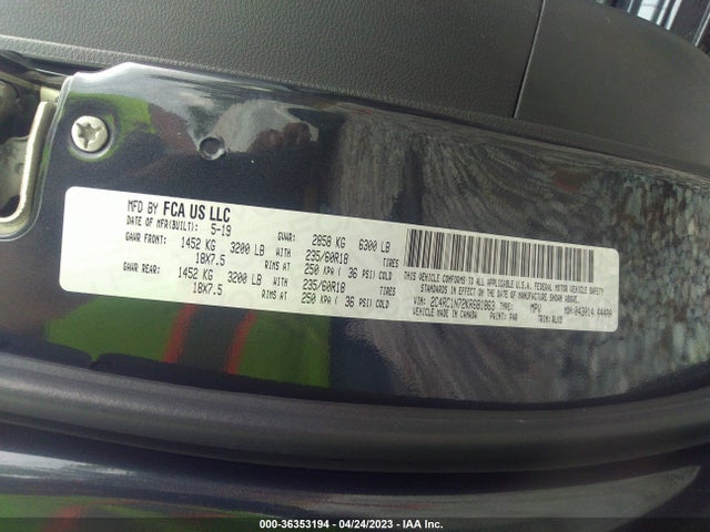 2C4RC1N72KR681863 Chrysler Pacifica Hybrid Limited