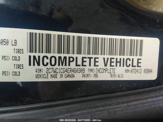 2C7WC1CG4ER460309 Chrysler Town & Country Touring-l